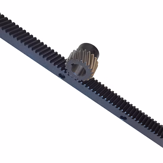 Cremalheira e pinhão de aço para roteador CNC